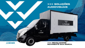 Caminhão de painel de LED Levium Truck da Levium Eventos